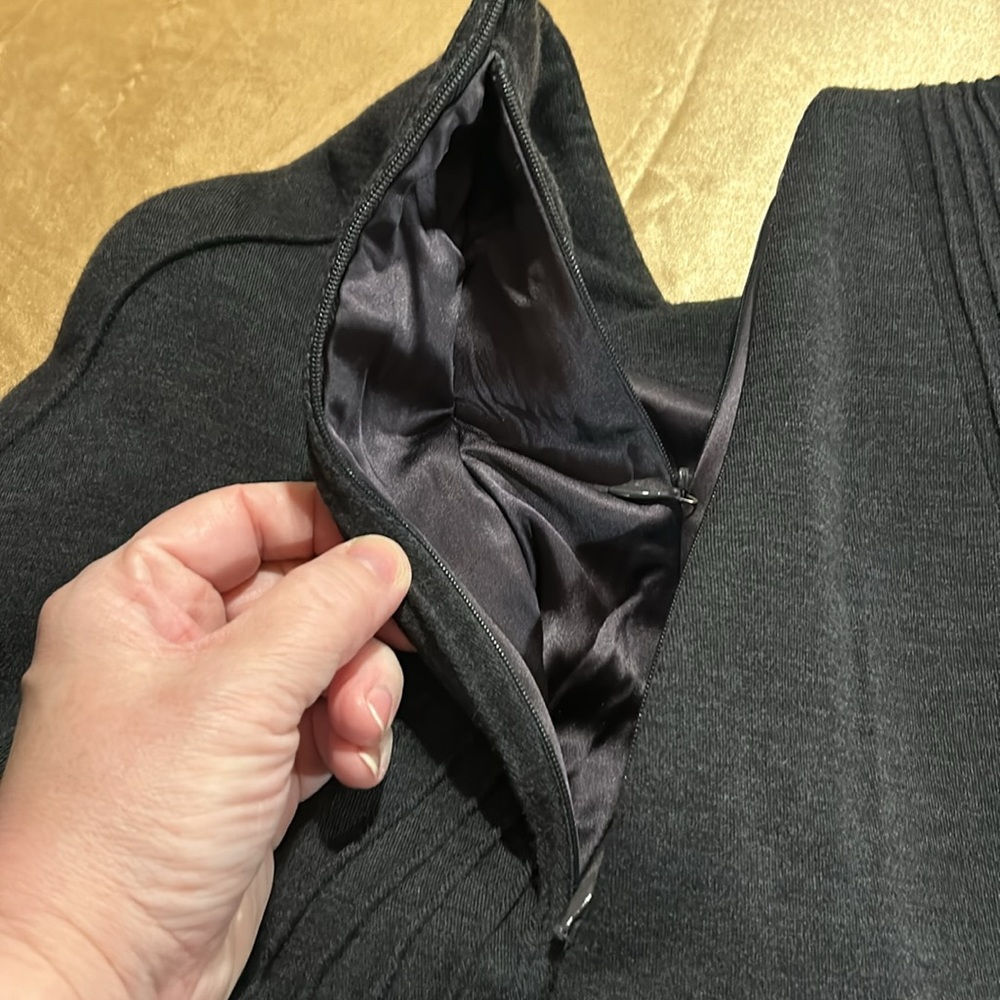 EUC RAPLH RUCCI CHADO GRAY DRESS 4 - Picture 11 of 12